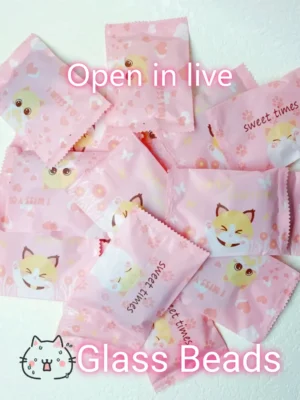 DIY Glass Beads Lucky Bags Has Surprise-Open In Live